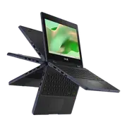 Asus Chromebook 12.2" WUXGA Touchscreen Laptop, Flip, N100, 8GB RAM, 64GB eMMC, ChromeOS [CR1204FGA-R90074]
