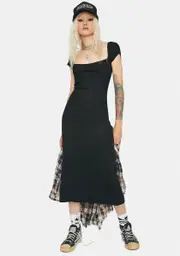 Severe In Here Ribbed Maxi Dress