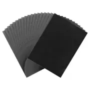 100Sheet A4 Graphite Transfer Tracing Copy Paper 8.3" x 11.7" Black