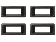 Holden Commodore Door Lock Slide Surround TRIMS VB VC VH VK VL Black x4 plastic