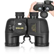 [EU Direct] ESSLNB ES3078 10X50 Powerful Marine Binoculars Military Level With IPX7 Waterproof BAK4 Prism For Rangefinde