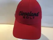 Cleveland Unisex Hat Golf Baseball New Red Black White Adjustable