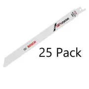 Bosch 25 Pack 9 Inch 10/14 TPI Reciprocating Saw Blades - RAP9B-25PK