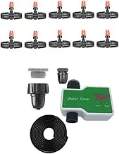RAYWE LCD Screen Garden Irrigation Control Device Auto Water Saving Irrigation Controller Digital Plant Watering Timer