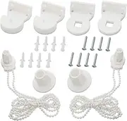 CENPEK 2 x 25mm Roller Blind Fittings Plastic Holders Bead Chain Replacement Repair Kit