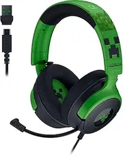 Razer Kraken V4 X - Wired Gaming Headset - Minecraft Edition