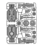 Sector Mechanics - Sprue F - Central Silo and Chimneys Sprue
