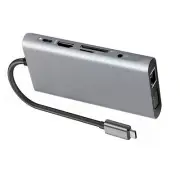 10 in 1 Hub Laptop Dock Station Type C HDMI VGA RJ45 PD Multi USB 3.0 Adapter