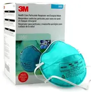 20pk 3M 1860 Cupped Particulate Respirator Surgical Face Mask (Standard Size)