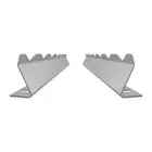 Skewers Rack Set Flat BBQ Barbecue Skewer for Grilling Meats Vegetables