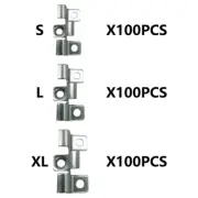 100pcs Durability Stainlesses Steel Hide Fastening Clip for Composites Decking