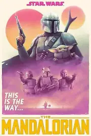 STAR WARS Tom Walker This Is The Way MANDALORIAN Holiday Special Variant POSTER!