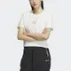 Adidas OD Tee 1 IK8611 女 短袖 上衣 T恤 短版 運動 休閒 日出 插畫 戶外風 穿搭 白