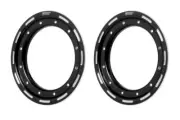 DWT Alumilte Rok'N Lock G2 G3 Replacement Beadlock Rings Pair 10" Black