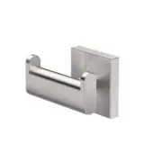 Gatco Elevate, Double Robe Hook in Satin Nickel