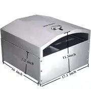 Red Stag Stainless Steel Outdoor Pizza Oven with Pizza Stone Kit Accessory NIB