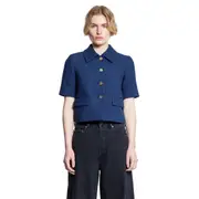 [GUCCI] GUCCI WOMAN BLUE JACKETS Blue