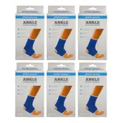 6x 2pc Advance Protect Ankle Support Compression Wraps Injury Recovery 22x10cm