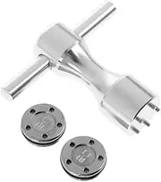 BAOBLADE 2 Pieces 5/10/15/20g Golf Putter Weights Screws & Wrench Tool for Titleist Scotty Cameron