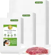 150 PCS Preservation Bags, Textured Food Storage, Meal Prep or Sous Vide Seal a Meal, Acuum Freezer Storage Bag Thick Embossed Upgrade Seal Precut