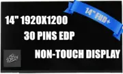 New Display HP Elitebook N15078-001 Raw Panel 14" FHD AGUWVA LCD LED Screen