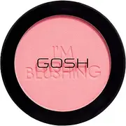 GOSH I'm Blushing Blusher Powder I Powder Blush for Embossed Cheeks I Light, Silky Formula I Matte Powder for Natural Makeup Looks I Suitable for All Skin Types I 100% Vegan I 002 Amour