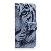 Tiger Pattern Coloured Drawing Horizontal Flip Leather Case for Huawei Mate 20 Lite, with Holder & Card Slots & Wallet