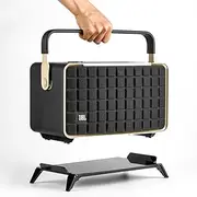 Desktop Stand for JBL Authentics 300 Wireless Portable Bluetooth Speaker,Acrylic Display Stands,Anti-Slip Table Supports