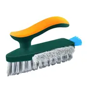 Multifunctional Crevice Cleaning Brush with Ergonomic Handle Durable Bristles