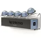 Nespresso Vertuo Pod Holder Wall Mount Organizer, Acrylic 5 Pod + Box Shelf