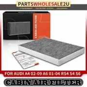 Activated Carbon Cabin Air Filter for Audi A4 02-09 A6 02-04 RS4 07-08 S6 02-03 (for: Audi)