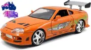 Fast & Furious 1:24 Diecast Vehicle: Brian'S Toyota Supra, Orange