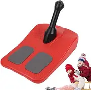 Kids Snow Sled - Snow Sled Winter Toys Snow Board,Portable Sandboard Adult Sled, Kids Snowboard Winter Sled, Thick Handle Toboggan Sled, Outdoor Games