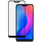 10PCS 9H Anti Scratch Full Screen Tempered Glass Film for Xiaomi Redmi 6 Pro / Mi A2 Lite(Black)