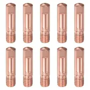 10Pcs Welder Tips .020" Bore Diameter M6 Contact Tip for 15AK Welding Gun