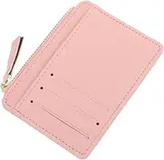 [SAFIGLE] Card Wallet Women Metal Wallet Wallet for Pink Leather