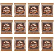 Ernie Ball 2148 Phosphor Bronze LIGHT 11-52 Acoustic Guitar Strings 12 Sets