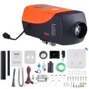 Diesel Air Heater, 12V 8KW Diesel Heater with Remote Control and LCD Display, 10L Fuel Tank Diesel Parking Heater, Rapid Heating for RV Trailer Camper Van Boat And