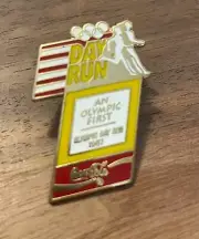 Coca-Cola Olympic First Olympic Day Run 1987 Olympic Pin