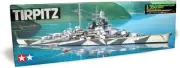 Tamiya Tirpitz 1:350 Scale Model Kit Plastic Military Model Ship