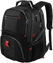[WRhexande] Travel Backpack Extra Large Business Backpack Work Bag with Usb Charging Port Suitable for Business Travel Leisure Travel
