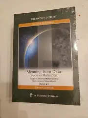 The Great Courses Meaning from Data Statistics Made Clear Set DVD & Book NEW