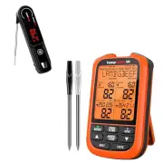 Instant Read Meat Thermometer, Calibratable Kitchen Food Thermometer