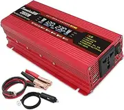 Auto Pure Sine Wave Inverter 2400W 2800W 3500W Voltage Converter 12V 24V to AC 220V 230V 240V Inverter Voltage Converter Car Power Inverters Transformer with Socket and USB Port /4300