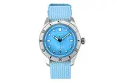 Oris Divers Sixty-Five Cotton Candy Textile Strap Blue Dial Automatic 01-733-7771-4055-07-3-19-02S 100M Unisex Watch