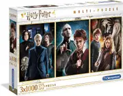 Clementoni Harry Potter 3 x 1000 Piece Jigsaw Puzzles (In Same Box)