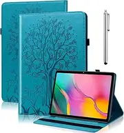 Case for Huawei Matepad SE 10.4 Inch 2022, Ultra Thin Protective Case with Stand Function, Stylus Pen, Document Slots for Huawei Matepad SE 10.4 2022 Tablet (Blue)