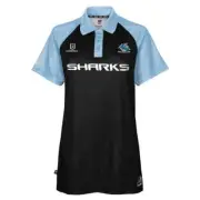 Cronulla Sharks NRL Ladies Performance Polo Shirt Size XS-XL BNWT