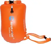 Swim Buoy Float Swimming Buoy Swim Insurance Float for Kayaking Boating Rafting, Orange