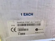 (1) Crestron SAROS PD6T-W-T-EACH Pendant PA Speaker White